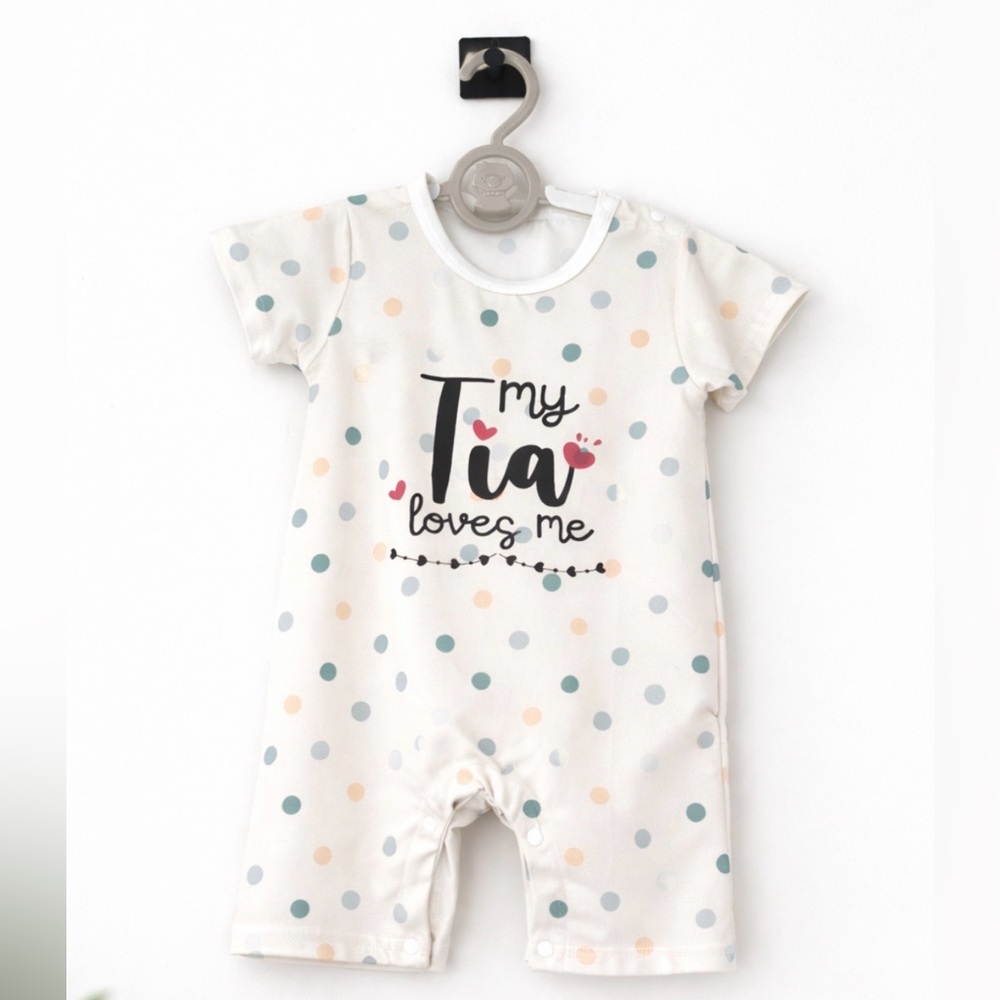 Polka Dot Baby Romper